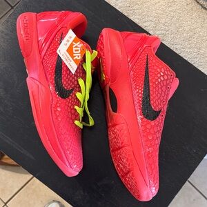 Nike Kobe reverse grinch sneakers